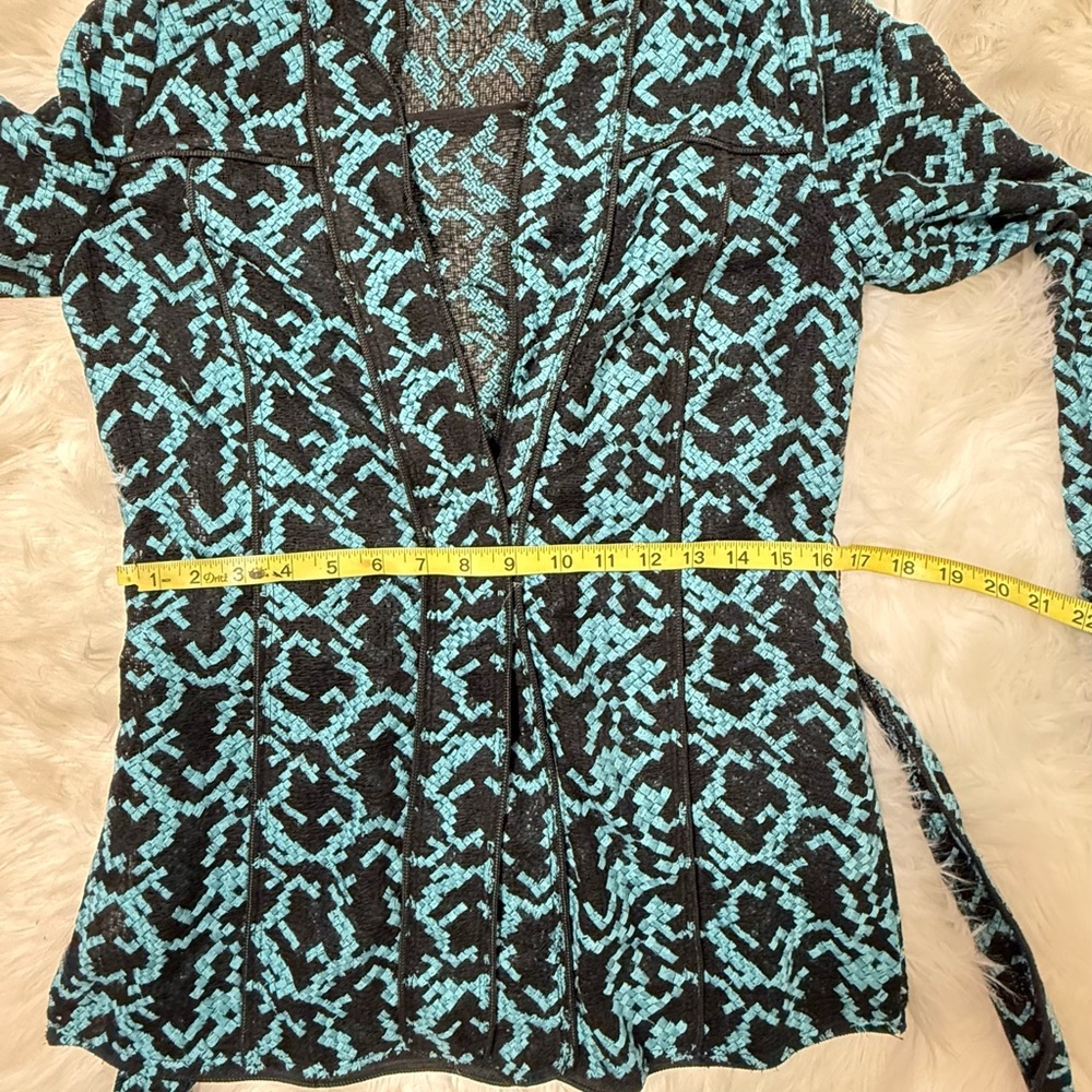 #577 PER SE Patterned Blazer size 2 - Picture 10 of 14